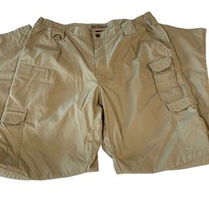 5.11 tactical Mens brown cargo pants size 38/34